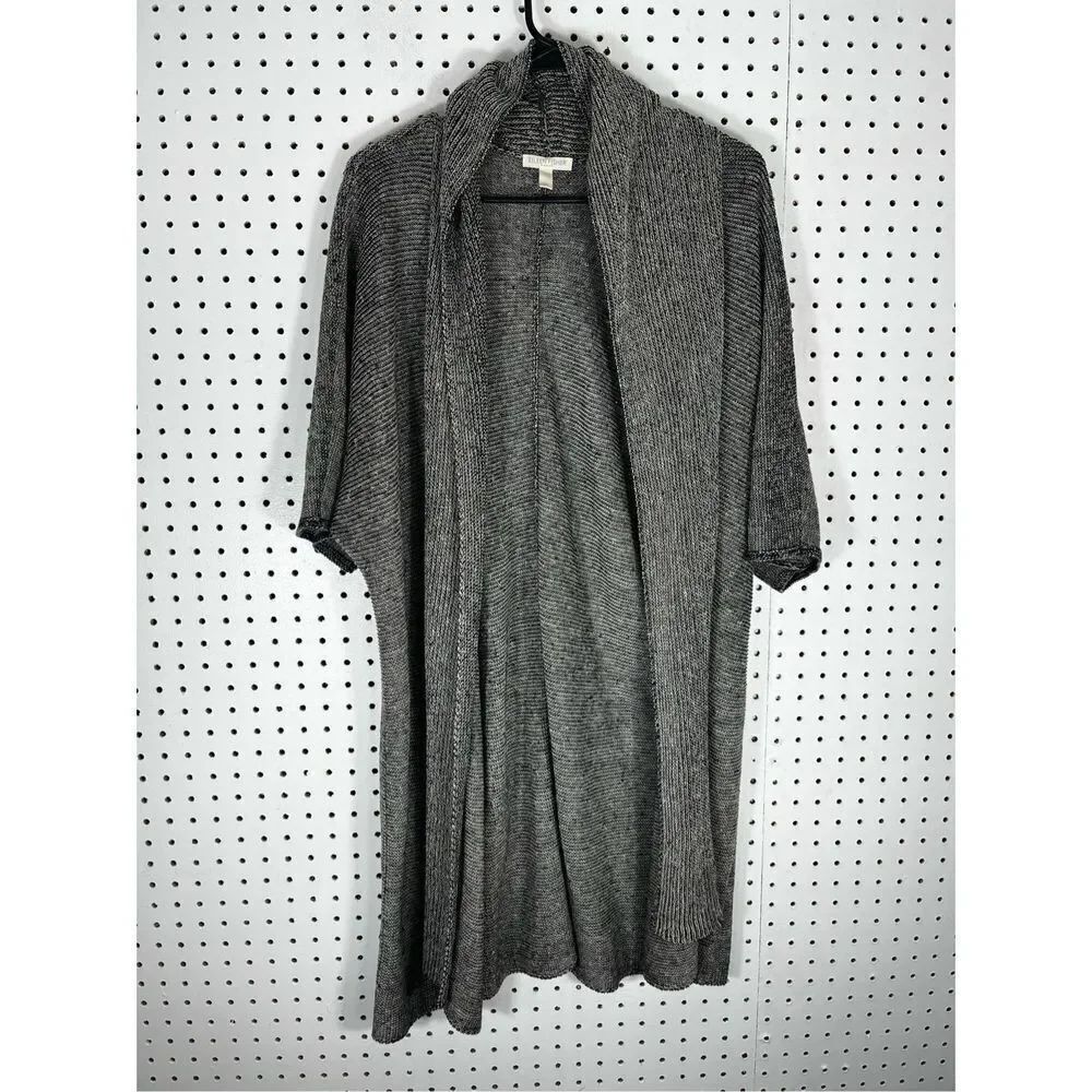Eileen Fisher linen duster cardigan